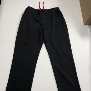 Figs dark grey technical collection scrub pants